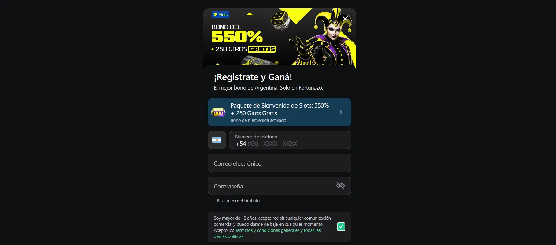 Fortunazo Casino – Casino online, promociones y variedad de juegos image 2