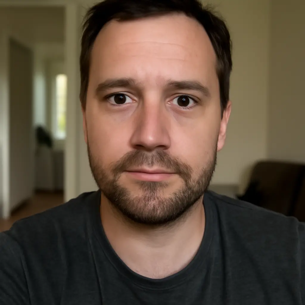 AI-generated fictional portrait